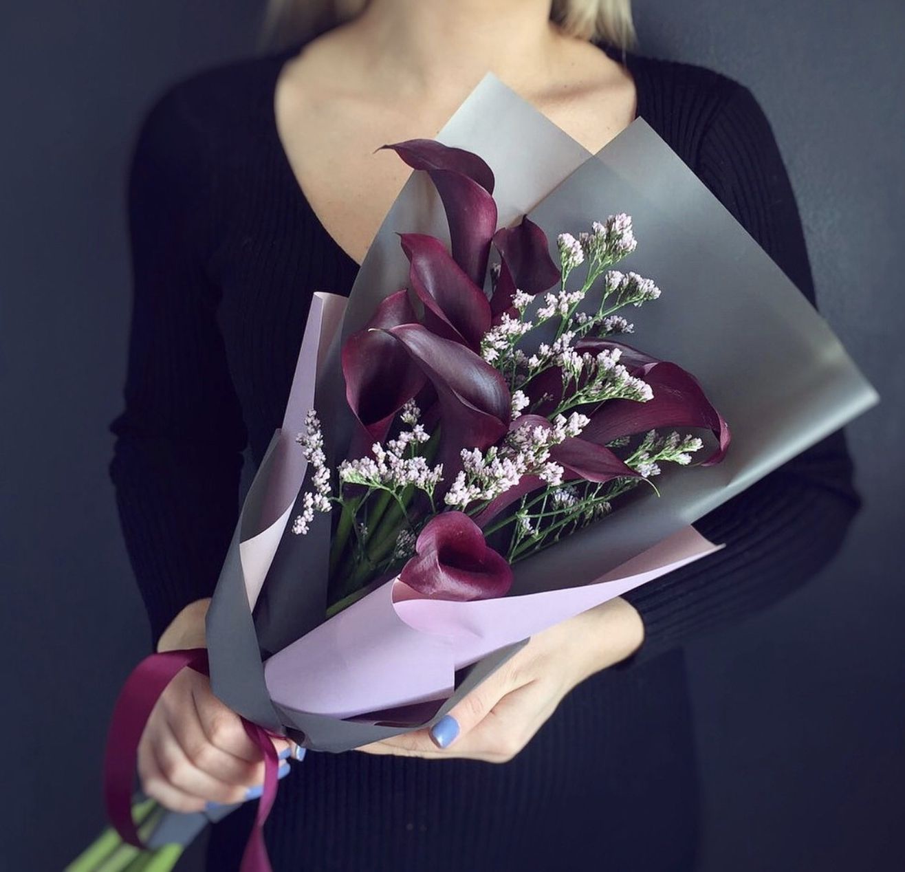 Букет с каллами