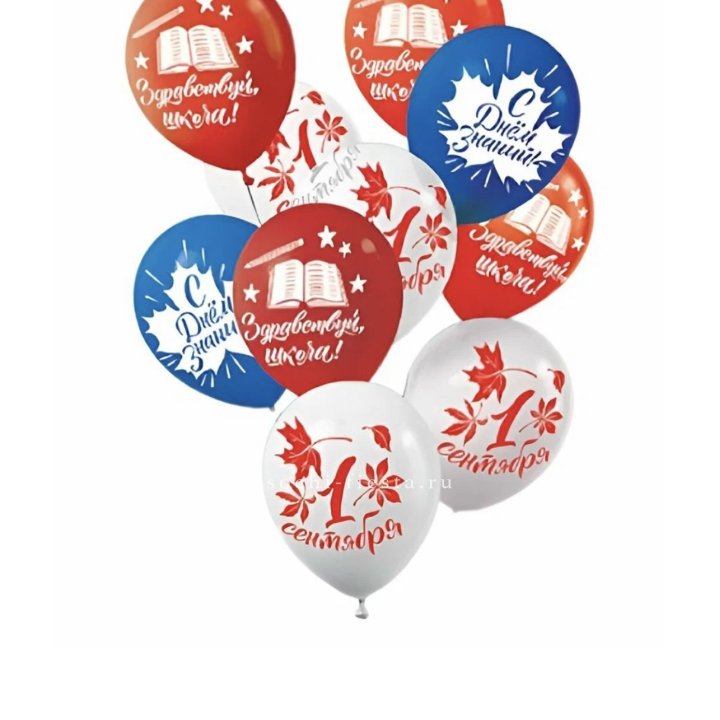 Воздушный шар на день знаний в Химкие
