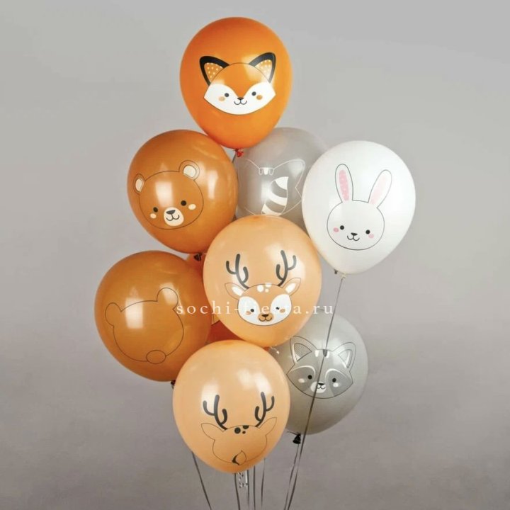 Воздушный шар "Животные" в Химкие