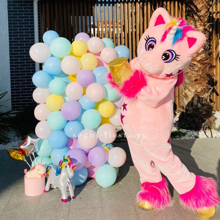 Аниматор Единорог в Химкие