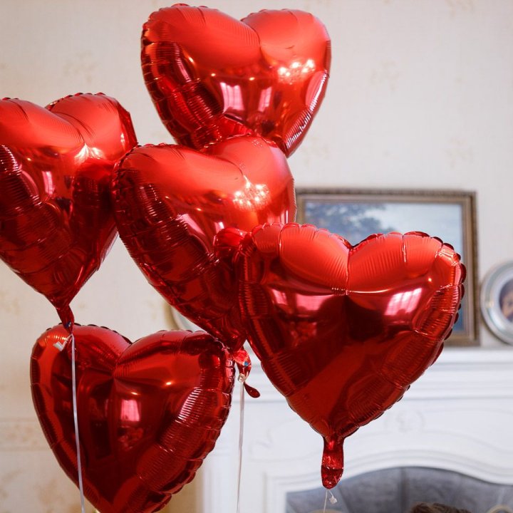 Фольгированный шар "Сердце" в Химкие