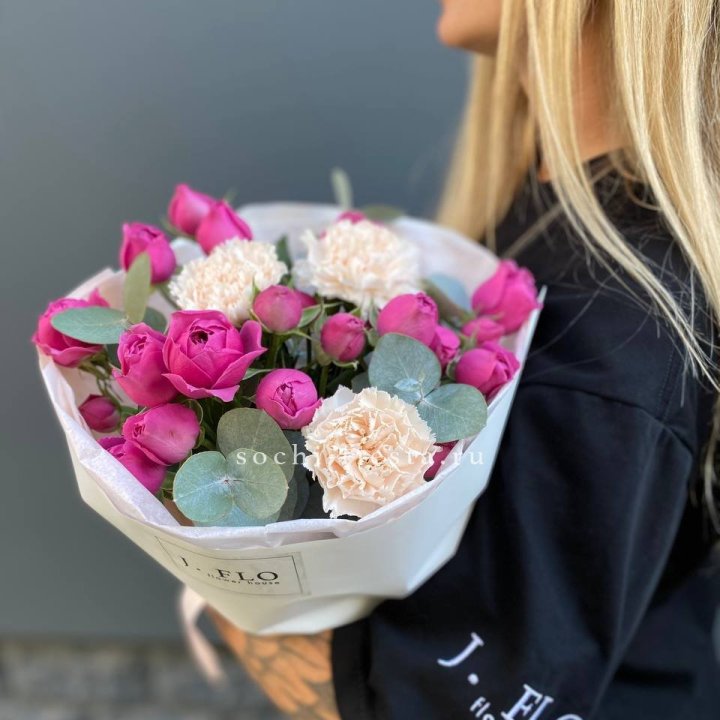 Букет с мисти бабблс №2 в Химкие