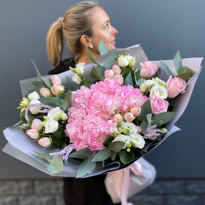 Дизайнерский букет "Кристал" в Химкие