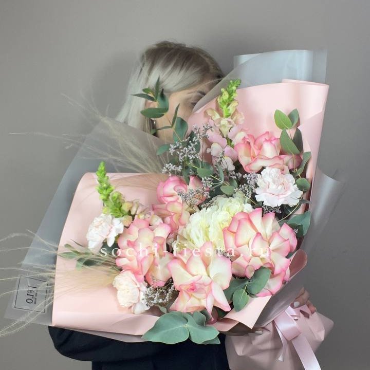  Букет  "Закат для неё" в Химкие