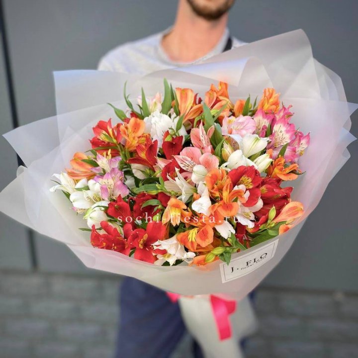 Микс альстромерий №5 в Химкие