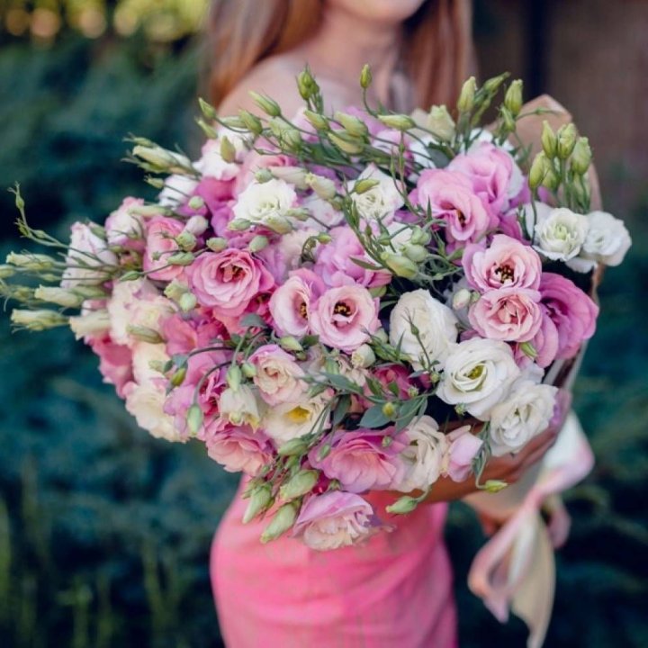 Букет эустом №1  в Химкие