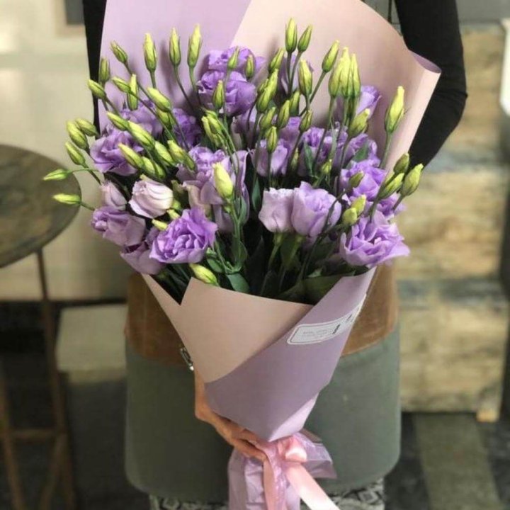 Букет эустом "Лило" в Химкие