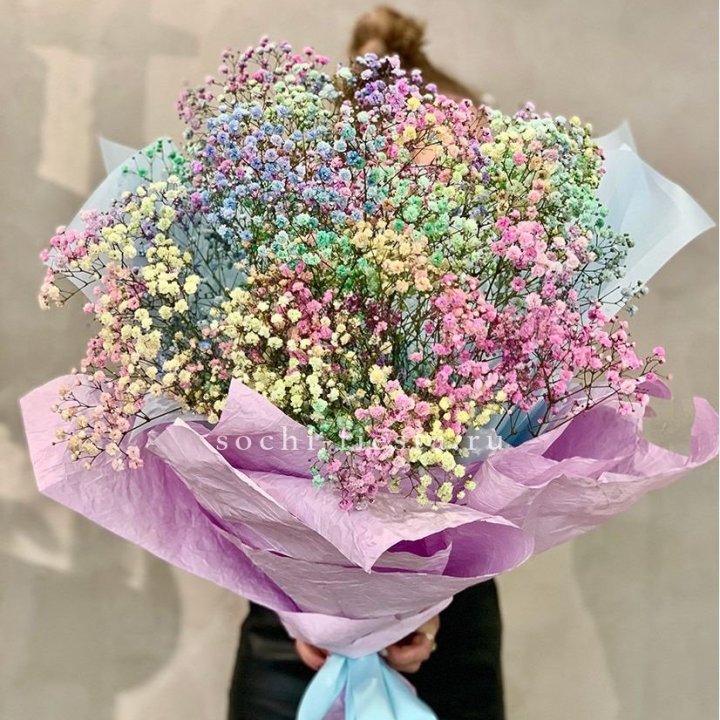 Радужные гипсофилы №2 в Химкие