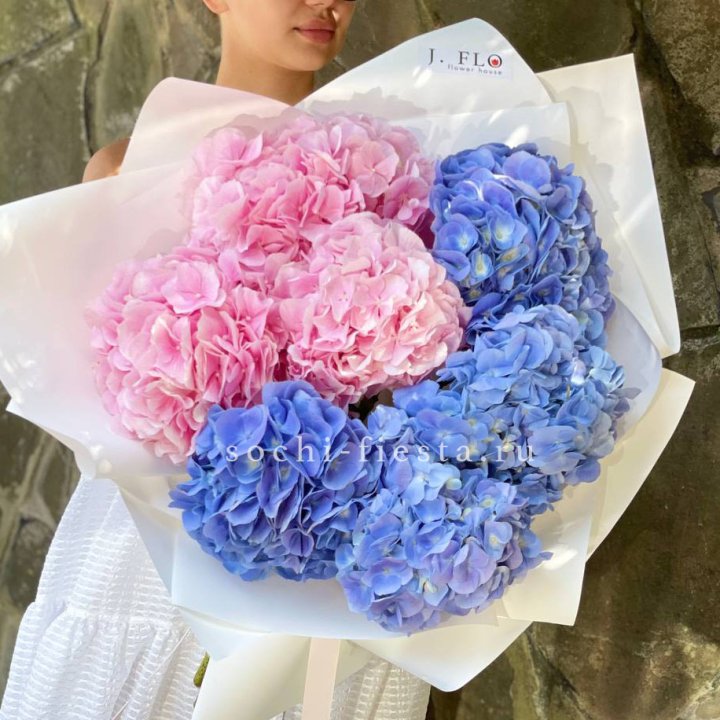 Букет гортензий №1 в Химкие
