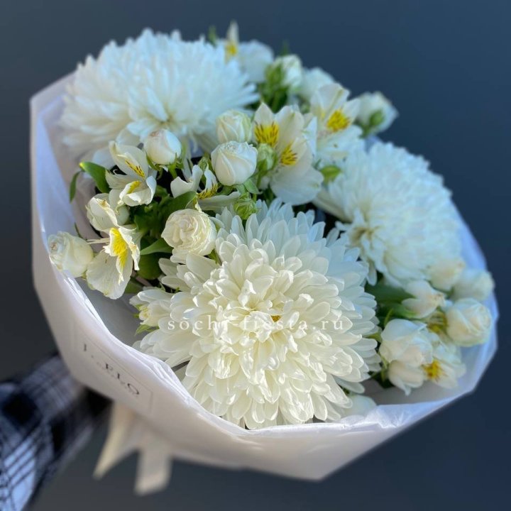 Букет из хризантем "Миранда" в Химкие