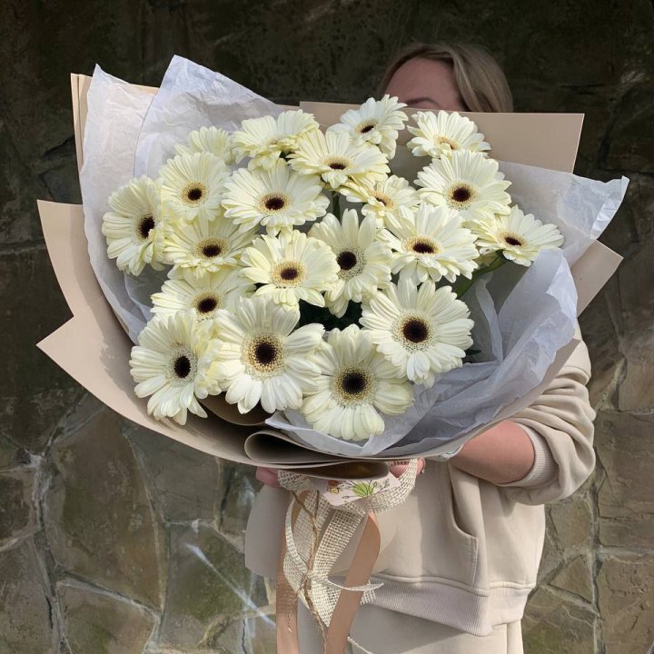 Букет голландских гербер "Шейн"" в Химкие