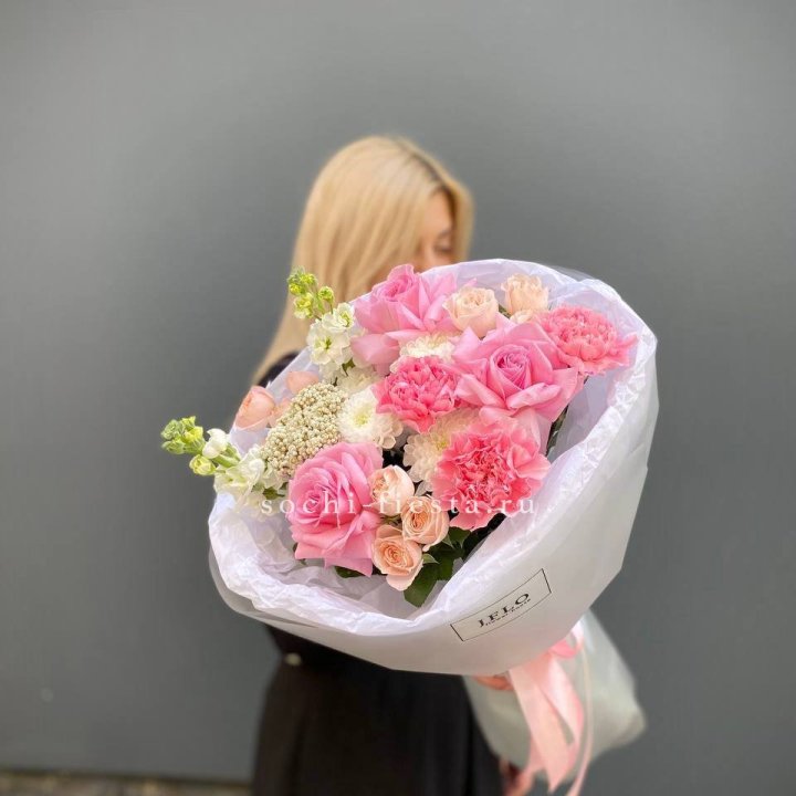 Букет "Нежный поцелуй" в Химкие