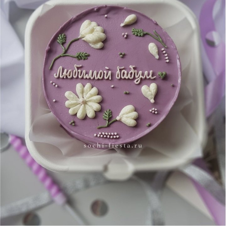 Бенто-торт "Любимой бабуле" в Химкие