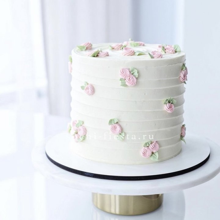 Торт "Розы в снегу" в Химкие