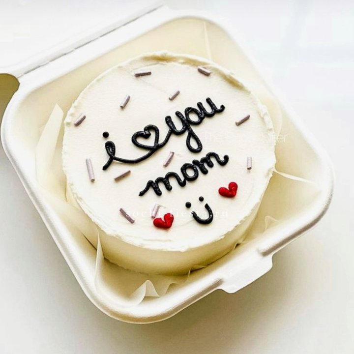Бенто-торт "Мамочка, я люблю тебя!" в Химкие