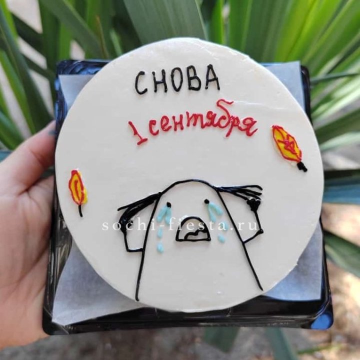 Бенто-торт "Не опять, а снова..." в Химкие