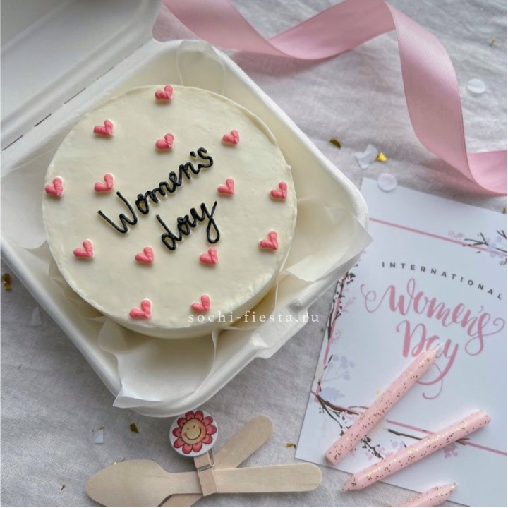 Бенто-торт "Дорогим женщинам"  в Химкие