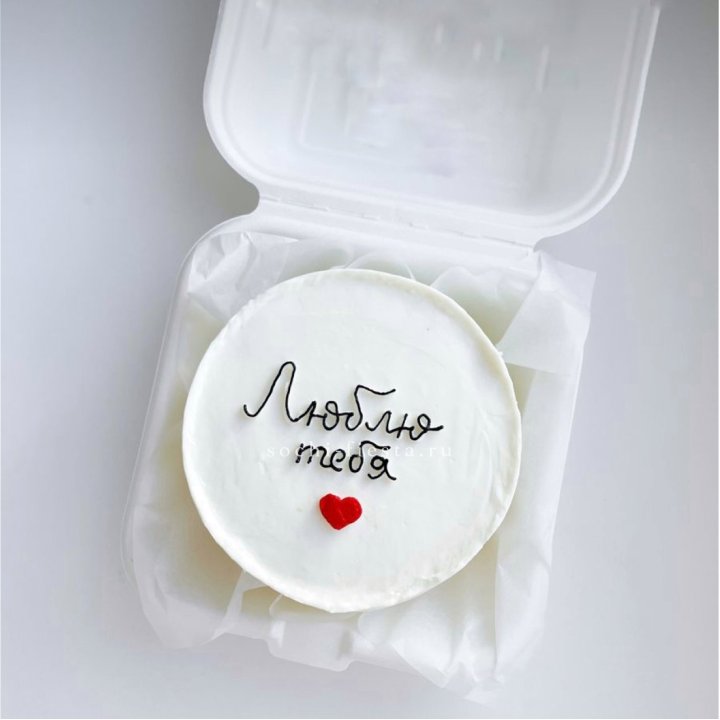 Бенто-торт "Люблю Тебя"  в Химкие