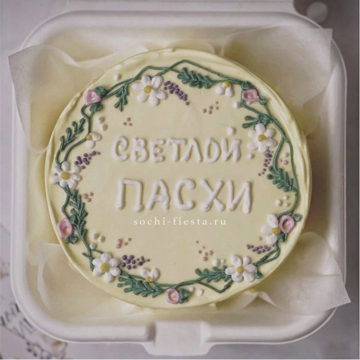 Бенто-торт "Светлой Пасхи" 2 в Химкие