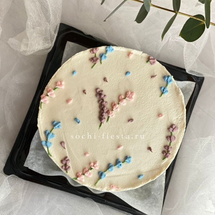 Бенто-торт "Лаванда" в Химкие