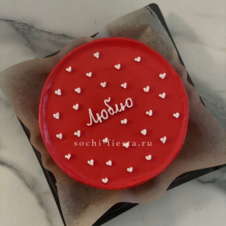 Бенто-торт "Люблю" в Химкие