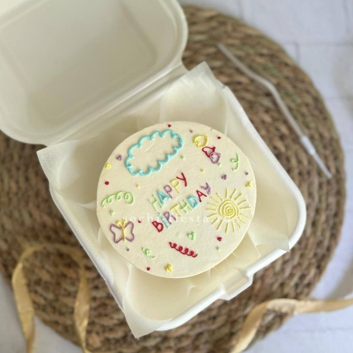 Бенто-торт "С днем рождения!"  в Химкие