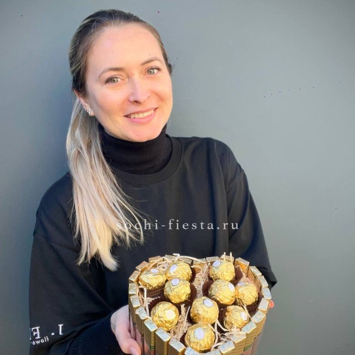 Шоколадный набор Сердце в Химкие