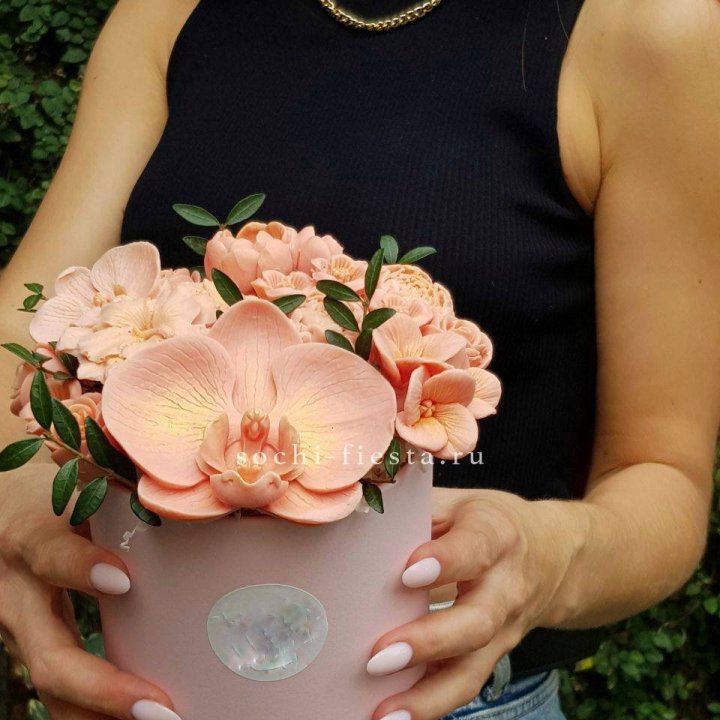 Шоколадный букет Орхидей в Химкие