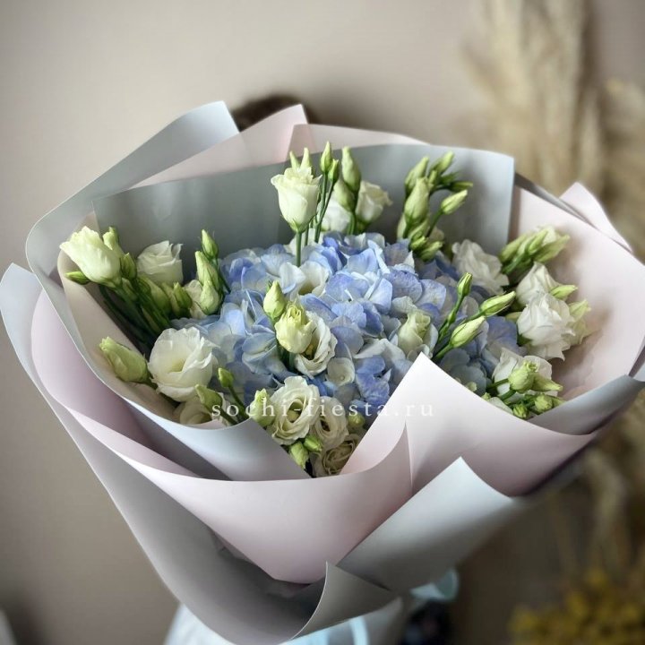 Букет с гортензией "Адель" в Химкие
