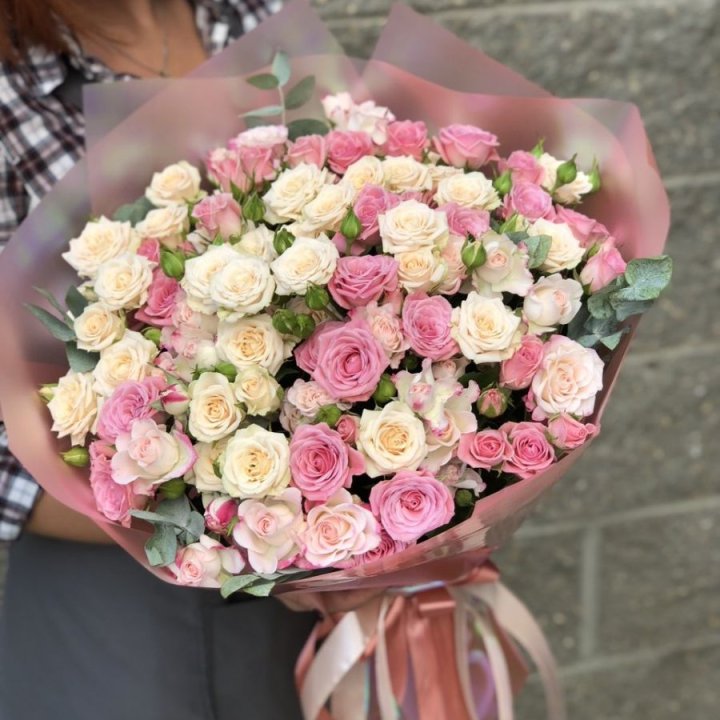 21 кустовая роза в Химкие