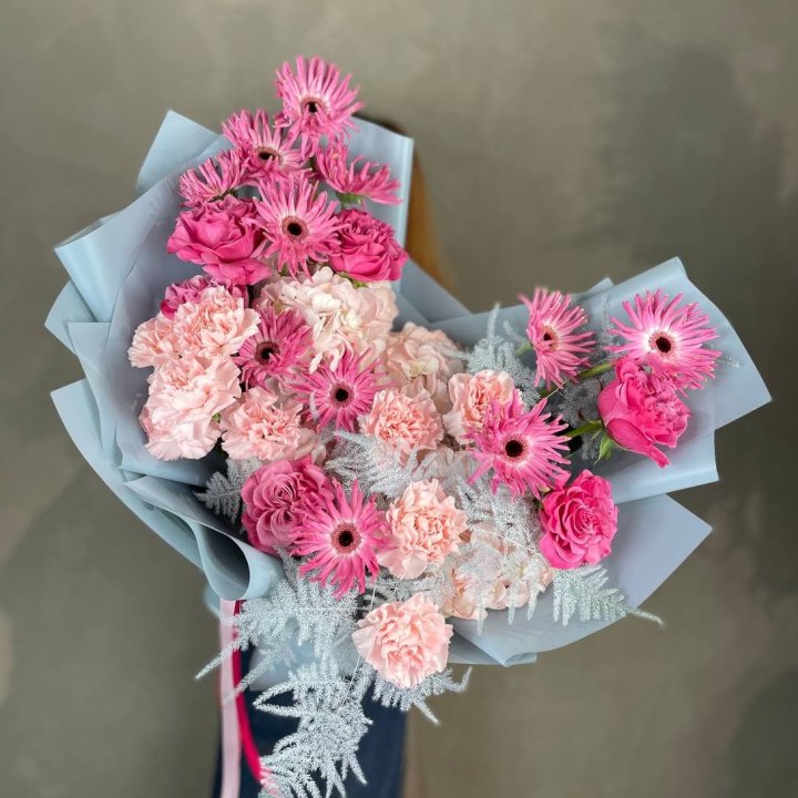 Дизайнерский букет "Свит хаер" в Химкие