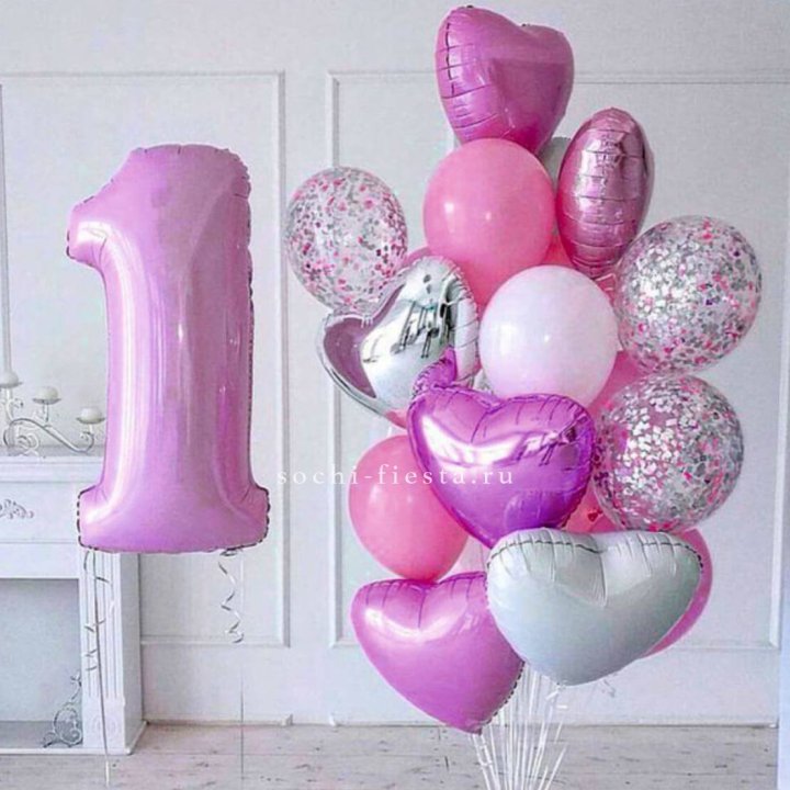 Набор шаров "С днем рождения" в Химкие