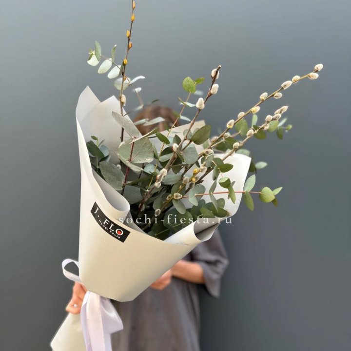 Букет Вербы и Эвкалипта в Химкие