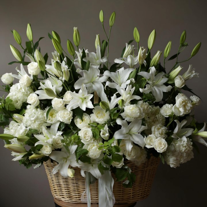 Цветочная корзина макси №3 в Химкие