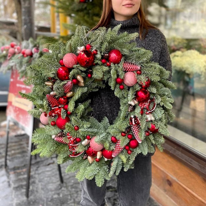 Рождественский венок  в Химкие