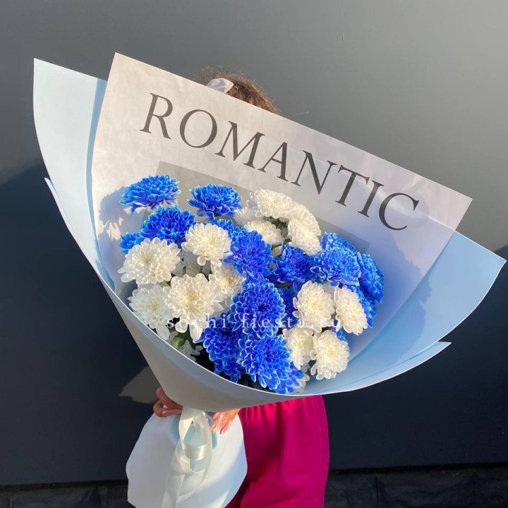 Букет кустовых хризантем  в Химкие