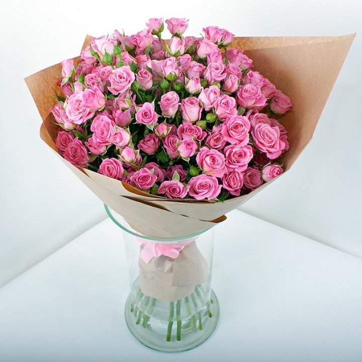 15 кустовых роз в Химкие