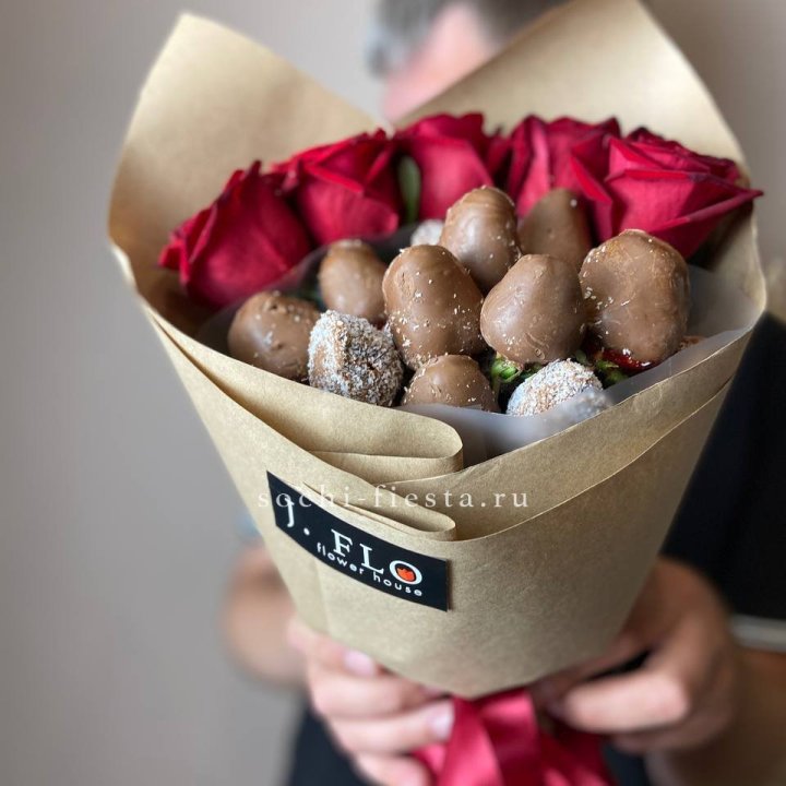 "Тандем с шоколадной клубникой" в Химкие