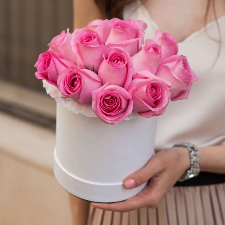 15 роз в боксе Кэтрин в Химкие