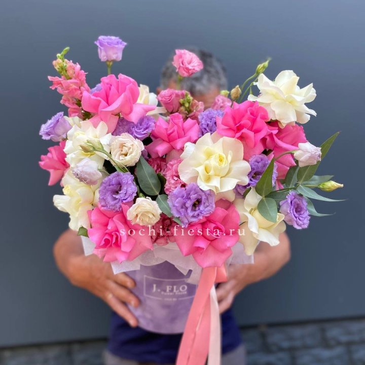 Цветочный бокс "Сиона" в Химкие