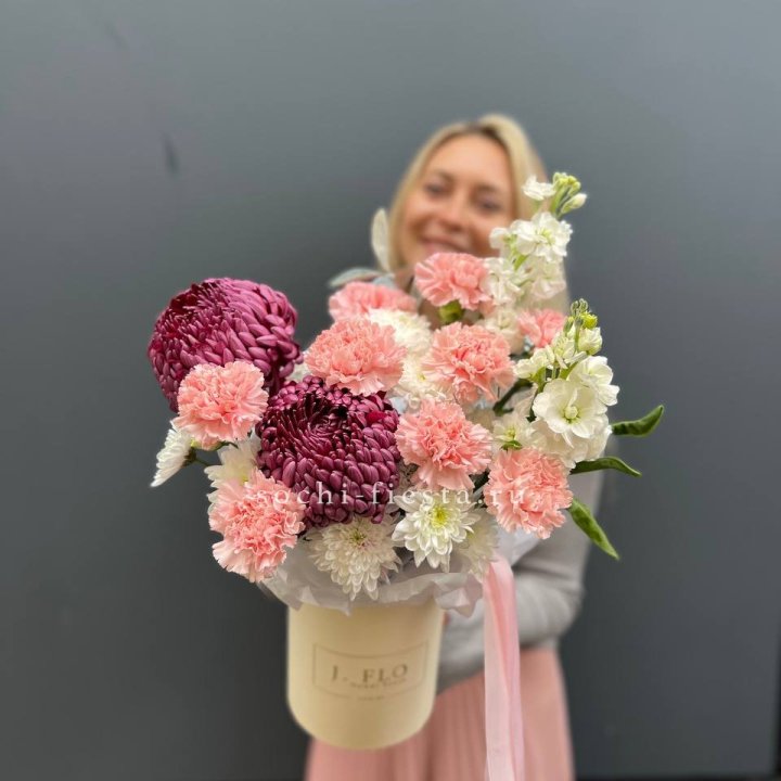 Цветочный бокс №4 в Химкие