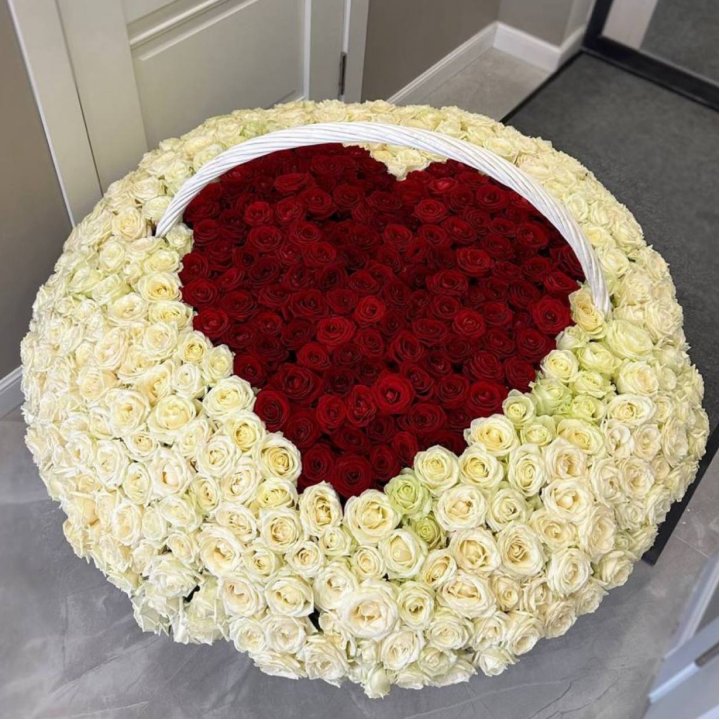 501 роза сердце в Химкие