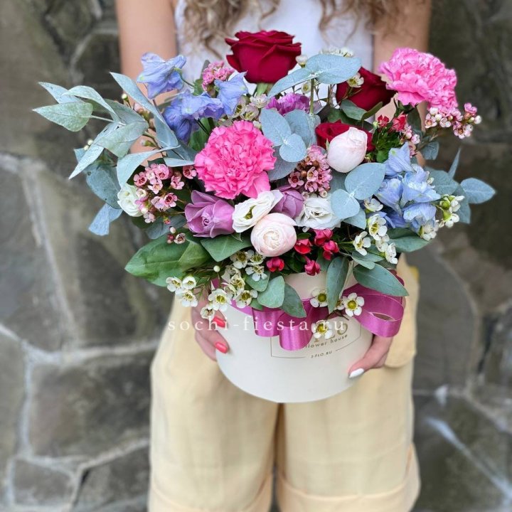 Цветочный бокс №4 в Химкие