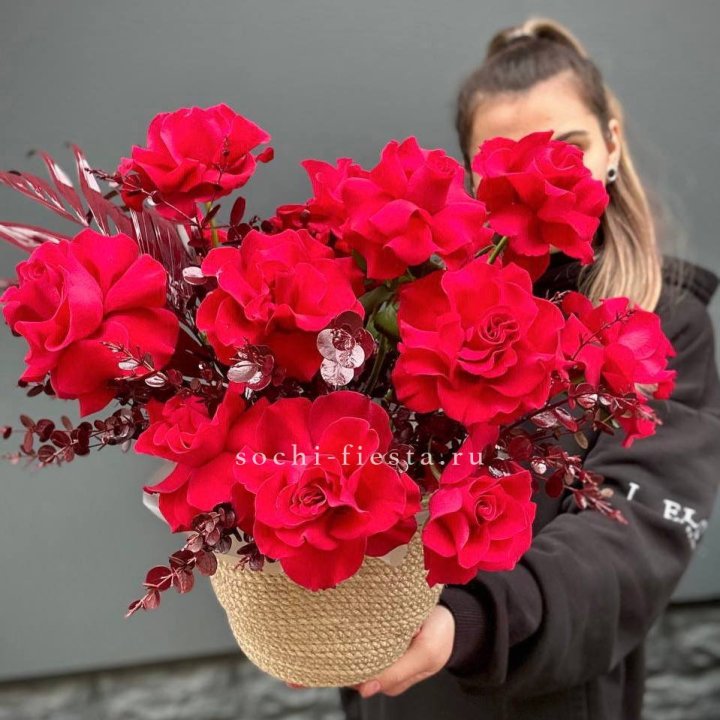 Джутовое кашпо "Трамонто" в Химкие