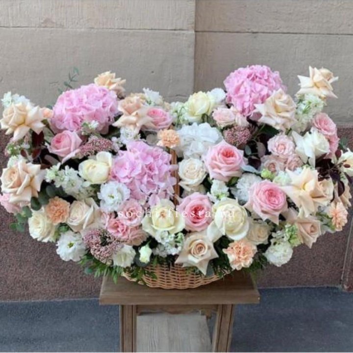 Цветочная корзина макси N2 в Химкие