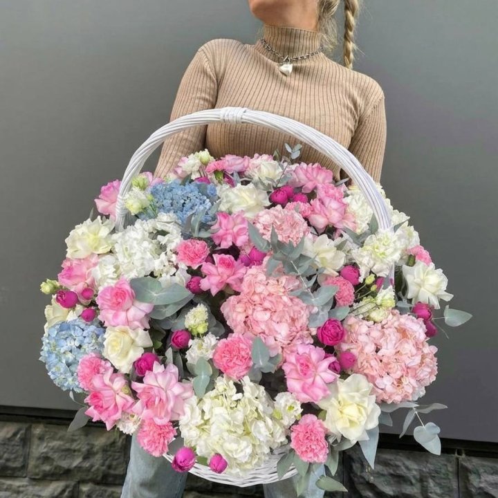Цветочная корзина №3 в Химкие