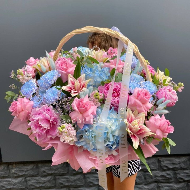 Яркая корзина "Летнее настроение" в Химкие