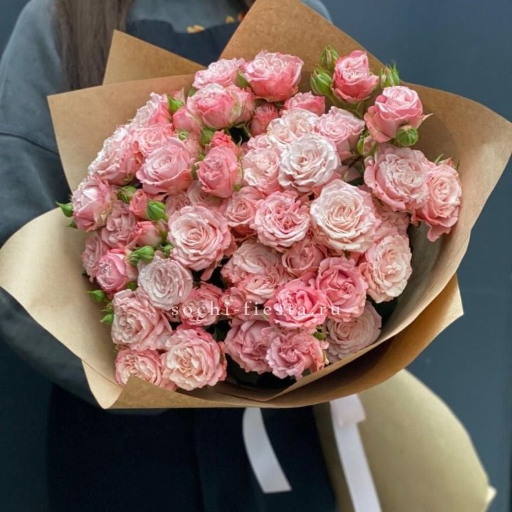 Пионовидные розы Bombastic №2 в Химкие