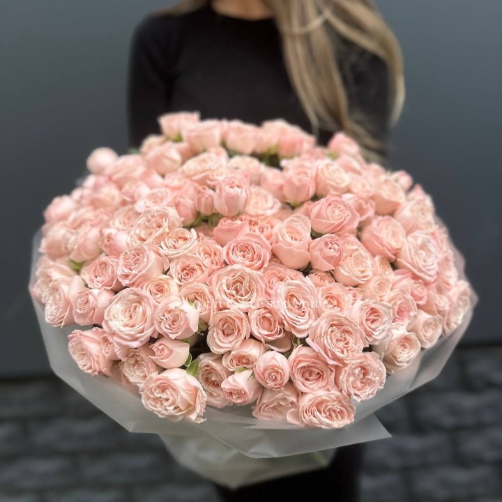 51 кустовая роза Бомбастик в Химкие