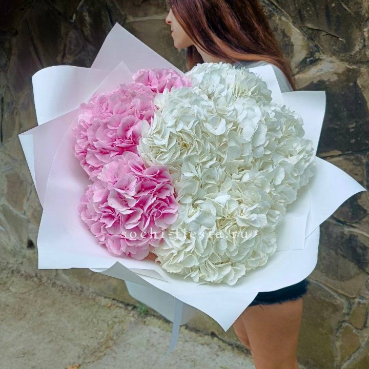 Букет гортензий №2 в Химкие
